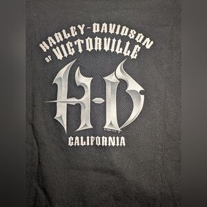 Harley-Davidson Black Graphic T-Shirt Size XL